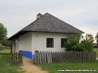 Podsednická usedlosti v Muzeu vesnice jihovýchodní Moravy