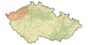 Severozpadn echy - mapa