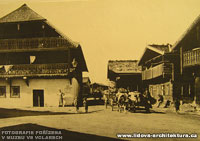 Historická fotografie Volar na Šumavě