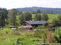 Památková rezervace Volary na Šumavě s domy alpského typu